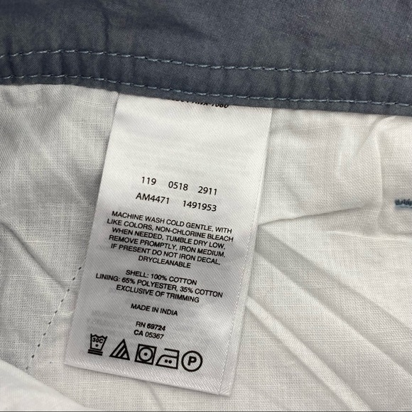 Columbia Men's Grey Washed Out Shorts Size 36 - Picture 6 of 6